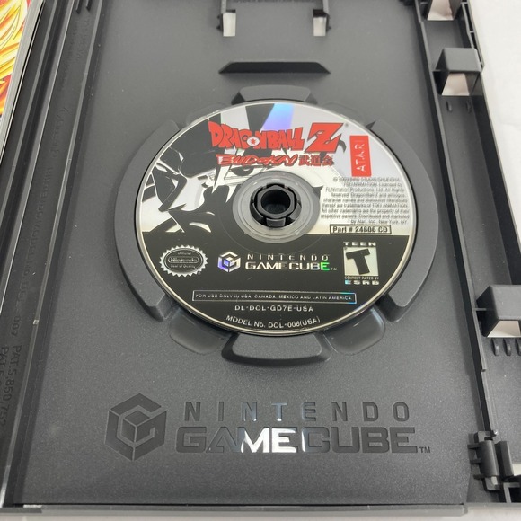 Dragon Ball Z Budokai Nintendo GameCube CIB Complete with Manual - Tested - Picture 3 of 5